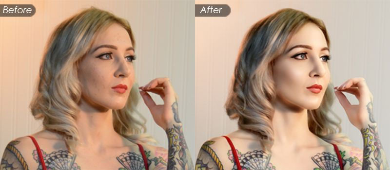 retouching-Before + After image retouching