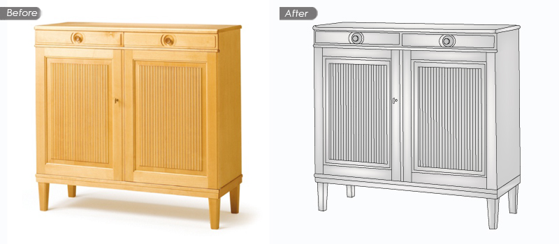 Before After 6 cabinet before and after