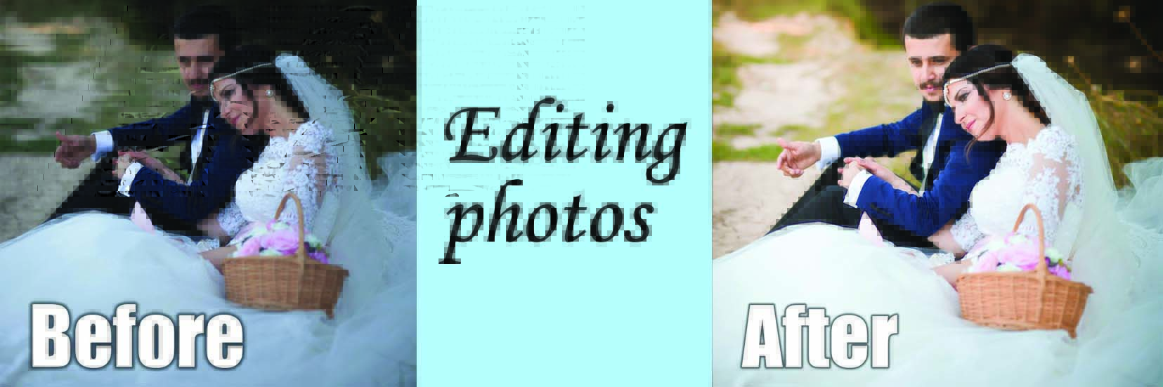 wedding photo retouching