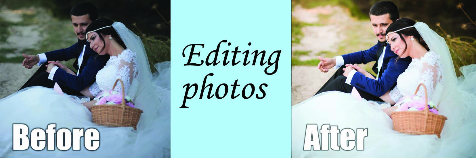 wedding photo retouching