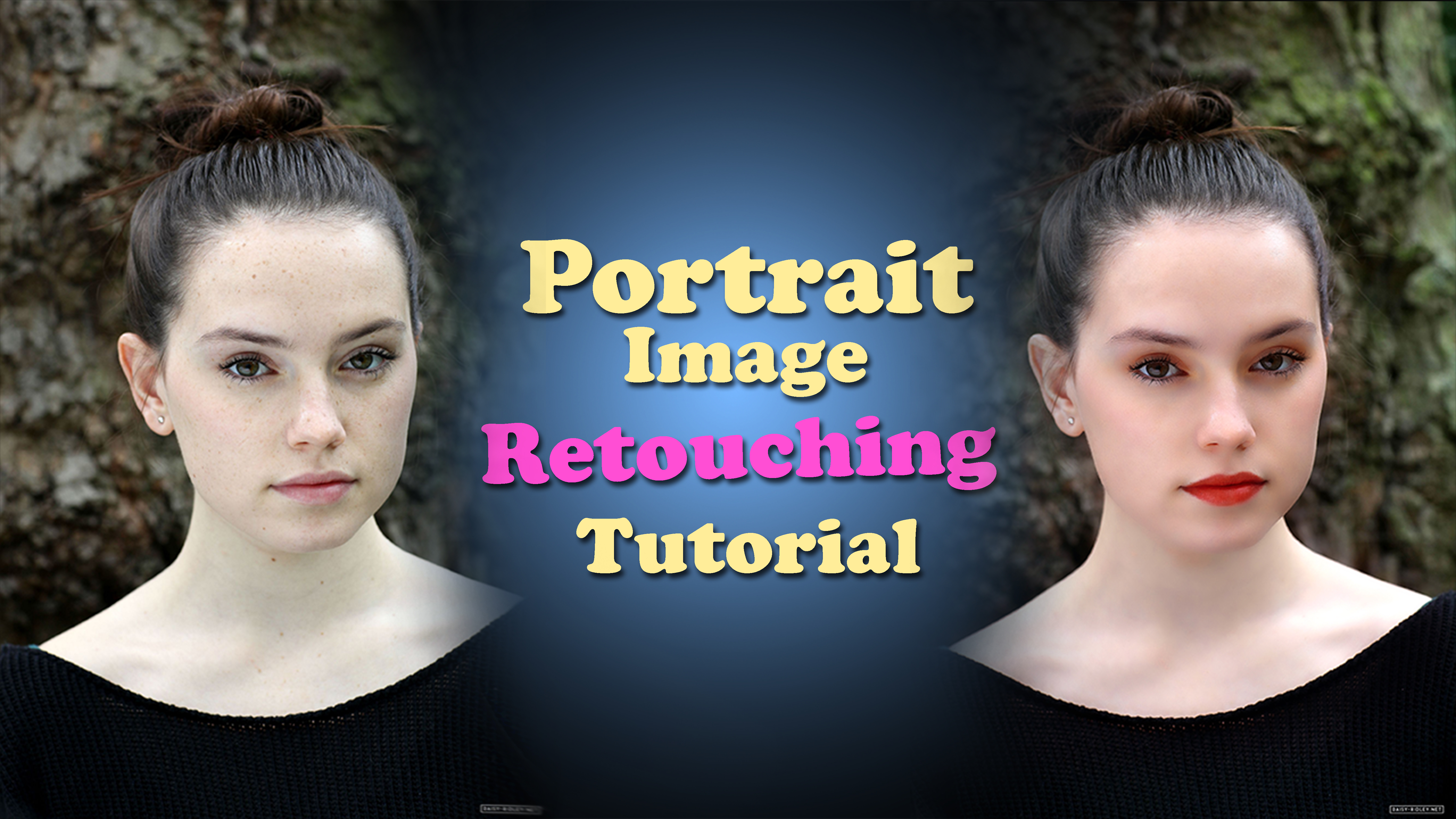 Portrait Retouching Tutorial In Photoshop CS6 Color Experts