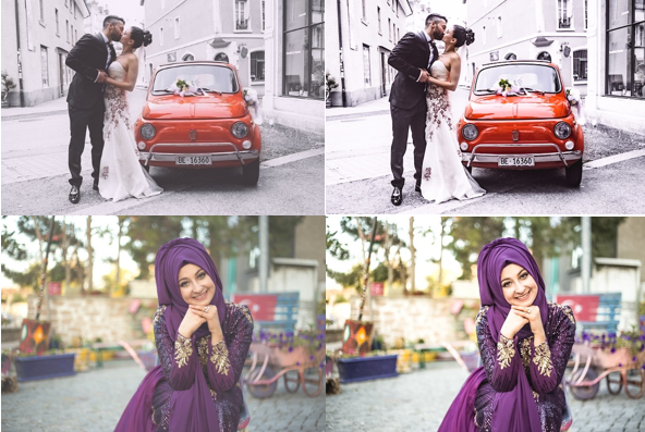 Color Correction for Wedding Photos Wedding Photos Editing