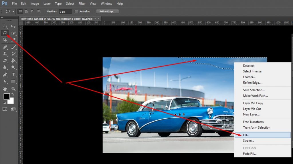 Perspective Correction Tutorial Straighten Curved Lines in