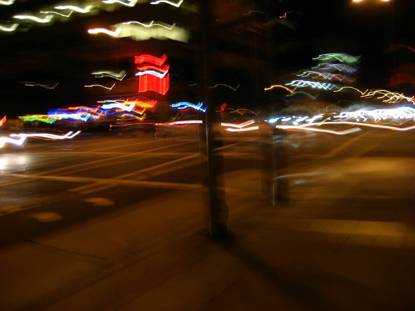 zigzag motion camera shake