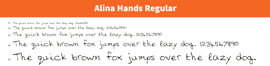 Alina Hands Regular