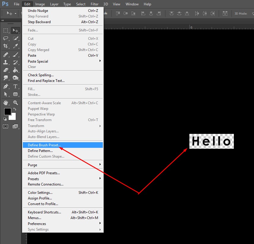 text brush 2